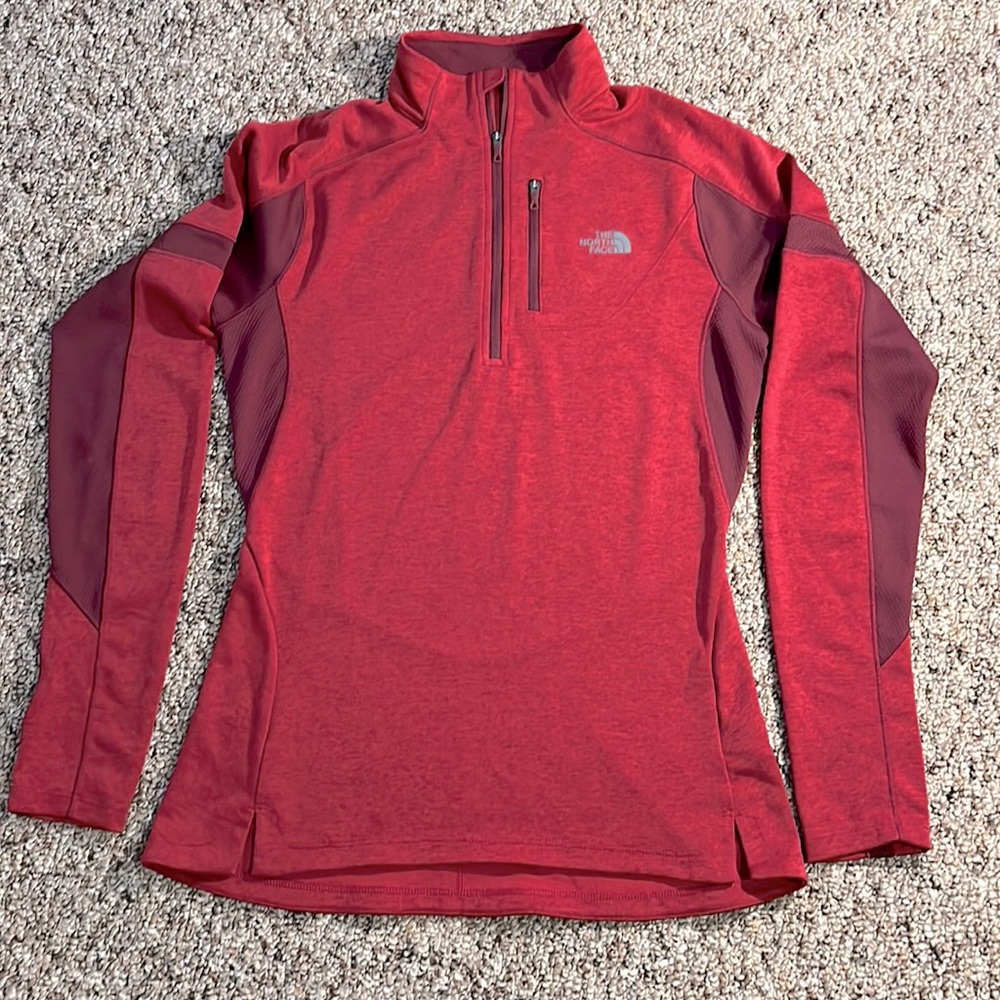 North Face flash dry ¼ zip. Perfect- no flaws. Worn once